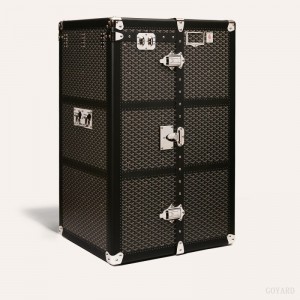 Black Goyard ARMOIRE TRUNK | KUDP0662