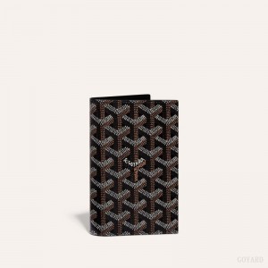 Black Goyard GRENELLE PASSPORT COVER | DLKK2008