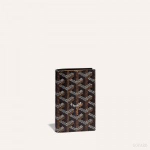 Black Goyard SAINT-PIERRE CARD WALLET | OXCK6903