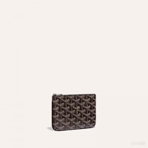 Black Goyard SÉNAT MINI WALLET | PLUN1305