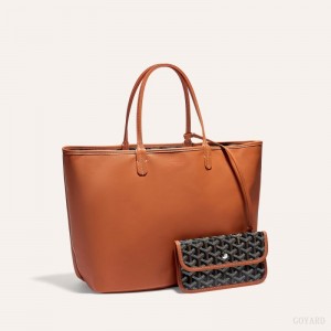 Black / Brown Goyard ANJOU PM BAG | YWLG4829