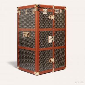 Black / Brown Goyard ARMOIRE TRUNK | BWFU1374