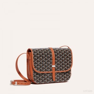 Black / Brown Goyard Belvedere MM Bag | SJTR3751