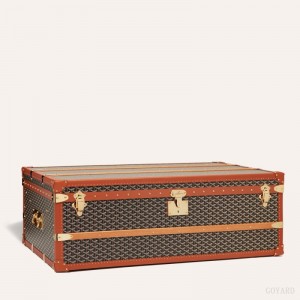 Black / Brown Goyard CABINE TRUNK | NGNT2162