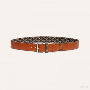 Black / Brown Goyard FLORIDA BELT | TURU6592