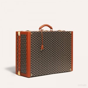 Black / Brown Goyard GRAND HÔTEL 60 CASE | COUX2319