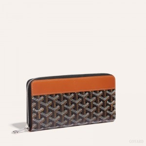 Black / Brown Goyard MATIGNON GM WALLET | TYZE0539