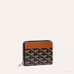 Black / Brown Goyard MATIGNON PM WALLET | JKNR3562