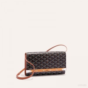 Black / Brown Goyard Monte-Carlo PM Clutch | DOGF9053