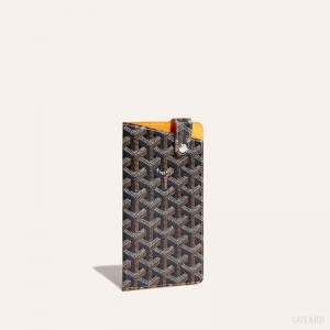 Black / Brown Goyard Montmartre GM Case | RCID5567