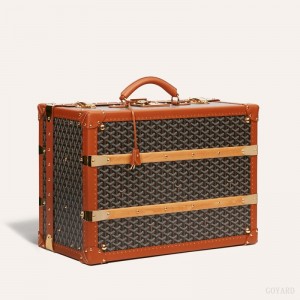 Black / Brown Goyard PALACE 55 SUITCASE | SVRP2495