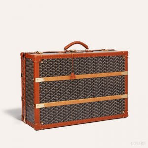 Black / Brown Goyard PALACE 70 SUITCASE | BIHK2857