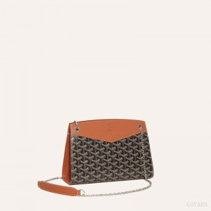 Black / Brown Goyard Rouette Structuré PM Bag | OUZG0670