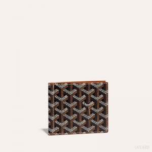 Black / Brown Goyard SAINT-THOMAS BILL FOLD | WRUT8587