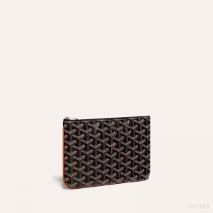 Black / Brown Goyard SÉNAT PM POCKET | KVWV4942