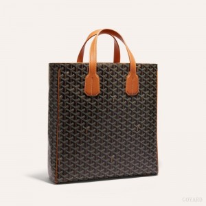 Black / Brown Goyard VOLTAIRE BAG | WJZB2194