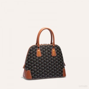 Black / Brown Goyard Vendôme PM Bag | UUGE9559