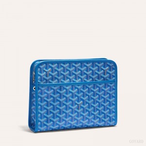 Blue Goyard JOUVENCE MM TOILET BAG | ICBW5686