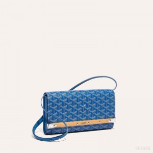 Blue Goyard Monte-Carlo PM Clutch | JOQQ1038