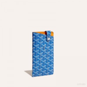 Blue Goyard Montmartre GM Case | FJHN9726