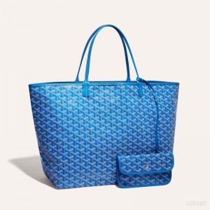 Blue Goyard SAINT LOUIS GM BAG | NNBL9146