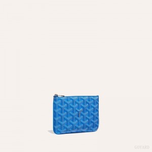 Blue Goyard SÉNAT MINI WALLET | STSK6048