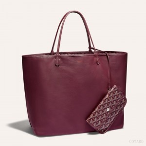 Burgundy Goyard ANJOU GM BAG | FYMH4585