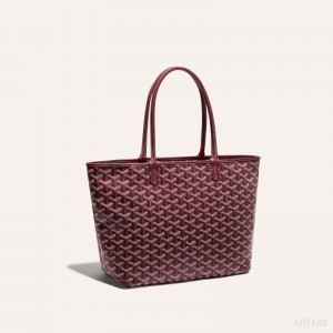 Burgundy Goyard ARTOIS PM BAG | NXPU2072