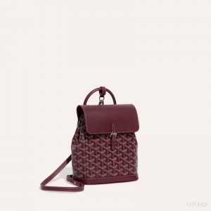 Burgundy Goyard Alpin Mini Backpack | GBUC9031