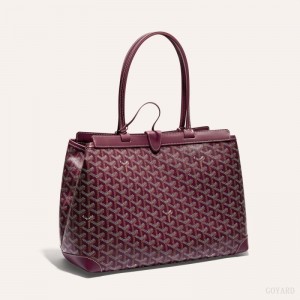 Burgundy Goyard BELLECHASSE BIAUDE PM BAG | HQBN7938