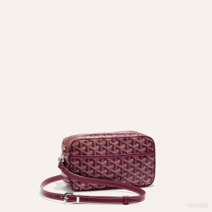 Burgundy Goyard CAP-VERT PM BAG | CAOJ1428