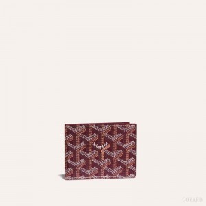 Burgundy Goyard INSERT VICTOIRE CARD WALLET | INBA2843