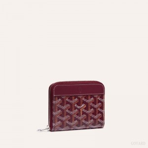 Burgundy Goyard MATIGNON PM WALLET | DYOJ7922