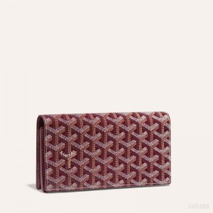 Burgundy Goyard RICHELIEU WALLET | WYYO8587