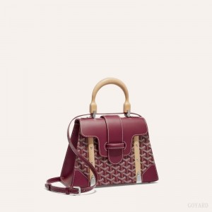 Burgundy Goyard SAÏGON PM BAG | UKNR1456