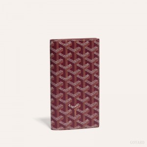 Burgundy Goyard SAINT-ROCH WALLET | OIHZ6426