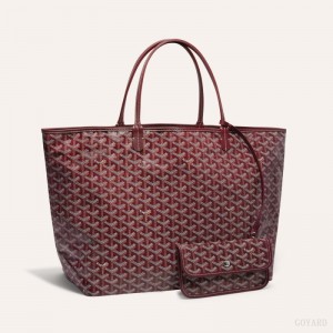 Burgundy Goyard SAINT LOUIS GM BAG | USMA9204