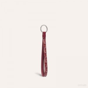 Burgundy Goyard SESAME KEY RING | ZLKP9744