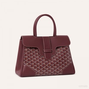 Burgundy Goyard Saïgon tote bag | FSXS5845