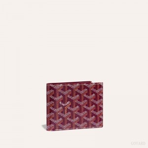 Burgundy Goyard VICTOIRE WALLET | KABI2865