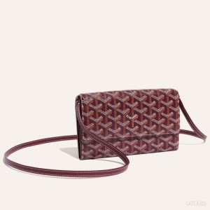 Burgundy Goyard Varenne Continental Wallet | ETJP2300