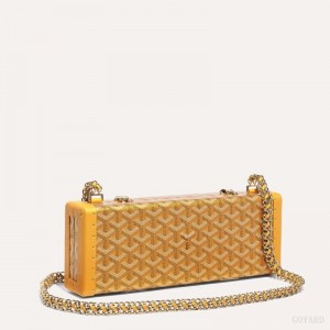 Gold Goyard SAINT-HONORE TRUNK BAG | GWHJ8826