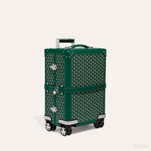 Green Goyard BOURGET PM TROLLEY CASE | PKSL5058