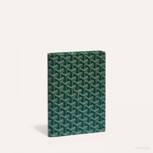 Green Goyard CASTIGLIONE DOCUMENT COVER | NUDD2753