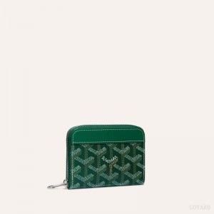 Green Goyard MATIGNON MINI WALLET | AHZM0561