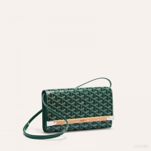 Green Goyard Monte-Carlo PM Clutch | NRRW0762