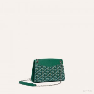 Green Goyard Rouette Structuré Mini Bag | QNBA6889