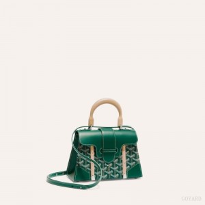 Green Goyard SAÏGON STRUCTURE MINI BAG | XJKE0818