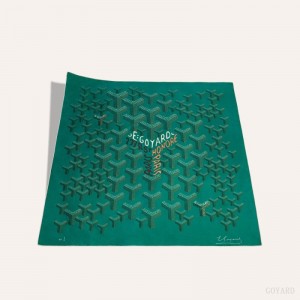 Green Goyard SCARF N°1 | BCPX2117