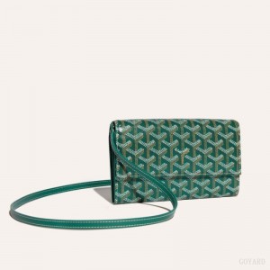 Green Goyard Varenne Continental Wallet | KMUM8504